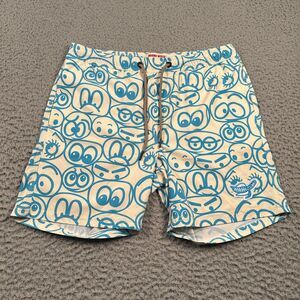 Mami Wata‎ Swim Trunk Mens M All Over Print Expression Swimwear Unlined